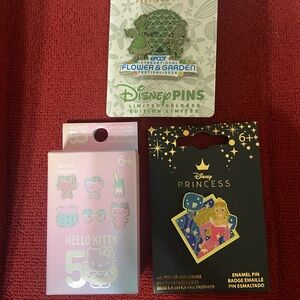 Loungefly Disney Hello Kitty Mystery Pin Collection New